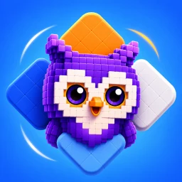 Icône de Block Rotate Puzzle - QuadSpin